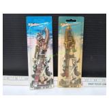 (2) Attach on Titan ODM Gear Blade Keychains