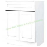 Seasons Sunco White Shaker Sink Base Cabinet Seasons Sunco White Shaker Sink Base Cabinet