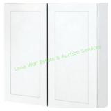 Seasons Sunco White Shaker 2-Door Wall Cabinet Seasons Sunco White Shaker 2-Door Wall Cabinet