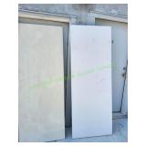 (2) Doors & (1) Closet Door (2) Doors & (1) Closet Door