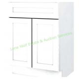 Seasons Sunco White Shaker Sink Base Cabinet Seasons Sunco White Shaker Sink Base Cabinet