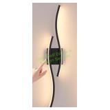9" Black Modern LED Wall Sconce 9" Black Modern LED Wall Sconce
