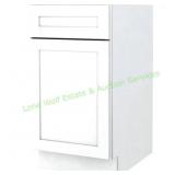 Seasons Sunco White Shaker 1-Door/1-Drawer Cabinet Seasons Sunco White Shaker 1-Door/1-Drawer Cabinet