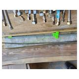 (2) 1/2"x72" Zinc Plated Threaded Rod (2) 1/2"x72" Zinc Plated Threaded Rod