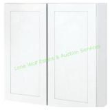 Seasons Sunco White Shaker 2-Door Wall Cabinet Seasons Sunco White Shaker 2-Door Wall Cabinet