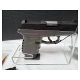 SCCY CPX2 9mm Pistol, Red Dot, Gray / Black
