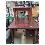 Pub Style Dining Table w/ Side Table