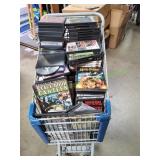 Basket Full of DVD Movies, Appx 180 DVDs