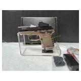 SCCY CPX-1 Red Dot 9mm Pistol, FDE & Black