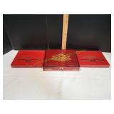 (2) Aging Room & (1) Perez Carrillo Cigar Boxes