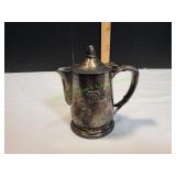 Vtg International Silver Soldered Creamer Pitcher