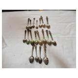 Vtg Souvenir Spoons