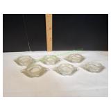 Vtg Glassbake Crab Shell Baking Dishes