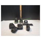 Two-Way Radios w/ Chargers, Carry Bag & Batteries