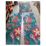 (3) Mohawk Indoor Floral/Botanical Rugs
