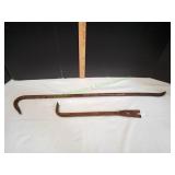 (2) Crowbars