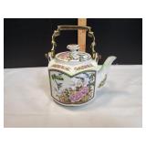 Vtg Ardco Japanese Porcelain Hexagonal Teapot