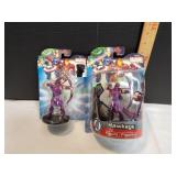 (2) Marvel Universe Hawkey Action Figures