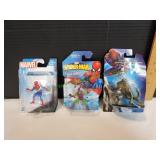 (3) Marvel Spider-Man Figures