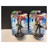 (2) Marel Black Widow Action Figures