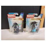 (2) Marvel Iron Man Mini Action Figures