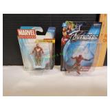 (2) Marvel Iron Man Mini Action Figures
