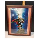 Framed Thor Artwork