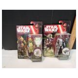 (2) Star Wars The Force Awakens Action Figures
