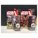(2) Star Wars The Force Awakens Action Figures