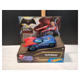 Hot Wheels Superman Pull Back Car