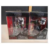 (2)Star Wars Black Series Titanium Series Figures