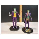 (2) Joke Action Figures w/ Stands