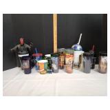 Lot of Star Wars Drinking Cups & More