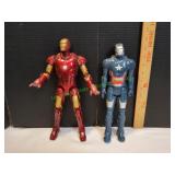 12" Iron Man & Iron Patriot Action Figures
