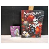 Harley Quinn Journal w/ Joker Playing Cards