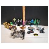 Lot of Batman Movie Action Figures & More