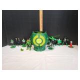 Lot of Green Lantern Action Figures & More