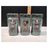 (3) DC Comics Bombshell Keychains