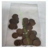 50 Wheat Pennies