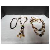 (3) Beaded Necklaces