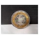 $10 Gaming Token Fremont Casino, .999 Silver
