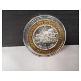 $10 Gaming Token The Orleans Casino, .999 Silver