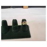 14K Gold Wedding Set, Sz 5