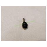 Sterling Silver / Black Onyx Pendant