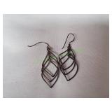 Vtg .925 Dangle Earrings