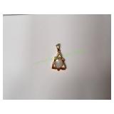 Vtg Gold-Tone Pendant