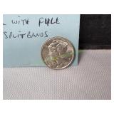 1937 Uncirculated Mercury Dime