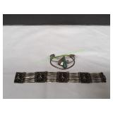 Vtg Texaco Sterling Bracelets