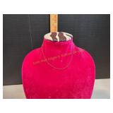 14K Twisted Gold Necklace