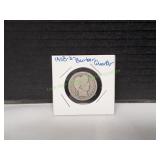 1908-D Barber Quarter